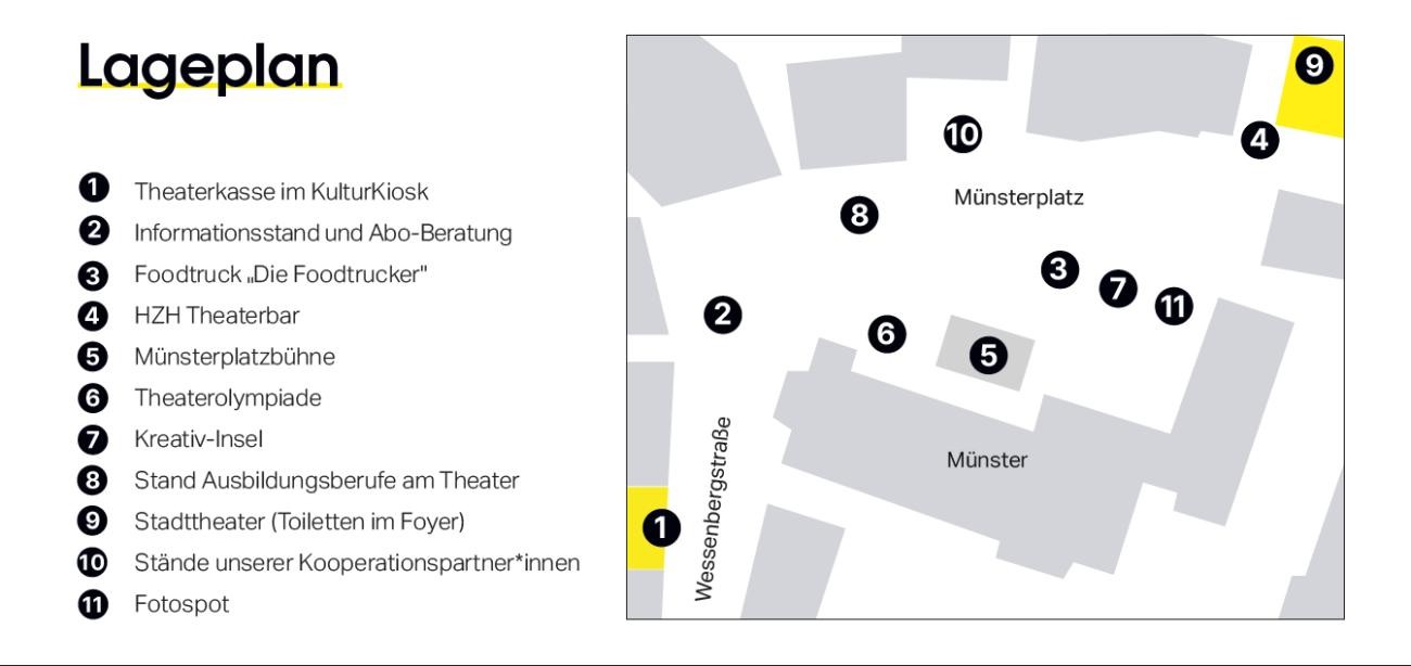 Lageplan Theaterfest