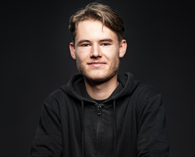 Auszubildender Niklas Münnich