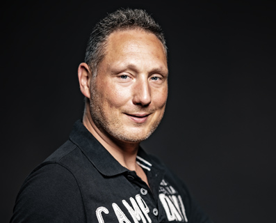 Bühnentechniker Thorsten Liebe