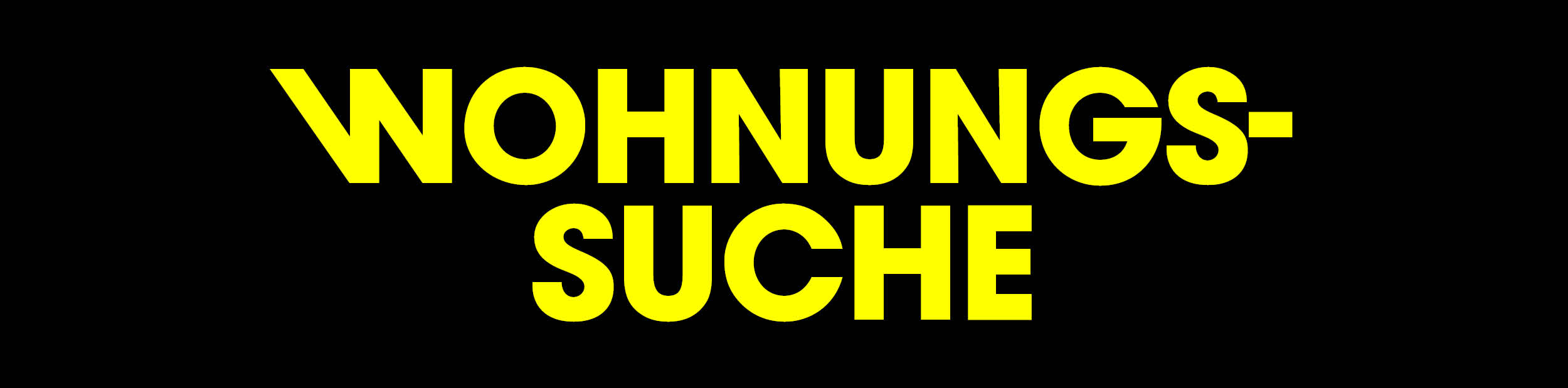 Wohnungsgesuche Wohnungsgesuche