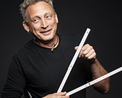 Bühnentechniker Stephan Schmid